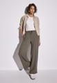 Wide Leg Hose mit Struktur Braun 38/30
