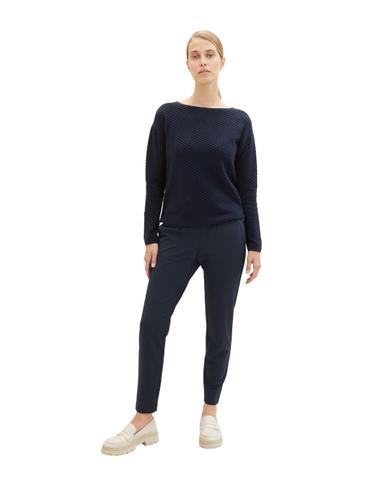 Lässige Stoffhose 44/32 Slim Fit - Real Navy Blue
