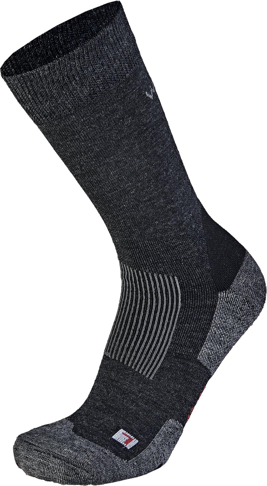 WAPITI Herren Socken Wandersocken S02 Merino All Season 48-50 in Grau