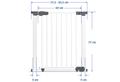 Reer Türschutzgitter »I-Gate Breite 77.5 - 83.5 cm«