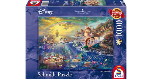 Schmidt Spiele Puzzle »Disney Kleine Meerjungfrau, Arielle«, 1000 Puzzleteile