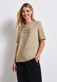 Softes Shirt mit Wording Beige 44