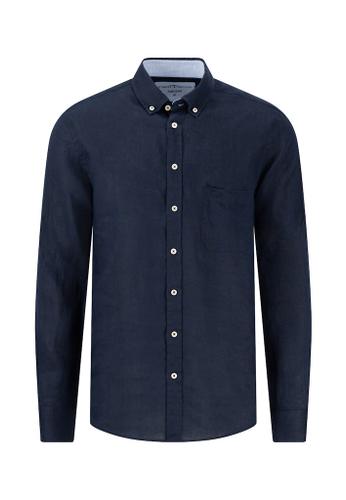 Premium Linen, B.D., 1/1 Blau S