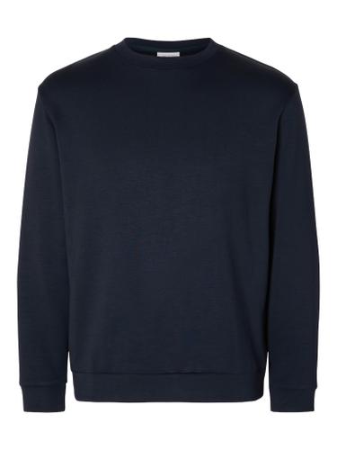SLHEMANUEL SOFT CREW NECK SWEAT NOOS Blau XL