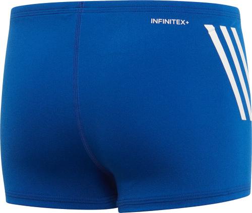 adidas Jungen Pro 3-Streifen Boxer-Badehose 164 in Blau