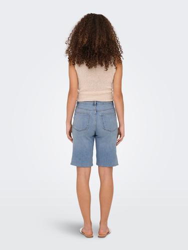 ONLMADISON BLUSH HW SHORTS DNM CRO NOOS S Normal geschnitten - Light Blue Denim