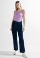 Top in Unifarbe L - Sporty Lilac