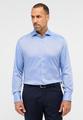 Performance Shirt Natté-Stretch Langarm 42/Langarm - 65cm MODERN FIT - Mittelblau
