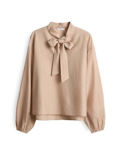 Bluse "Fomantica" - Hellbraun / 38