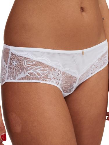 MIDNIGHT FLOWERS Shorty 42 - Weiß