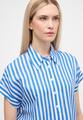 Bluse Leinen Kurzarm 36/Kurzarm LOOSE FIT - Blau