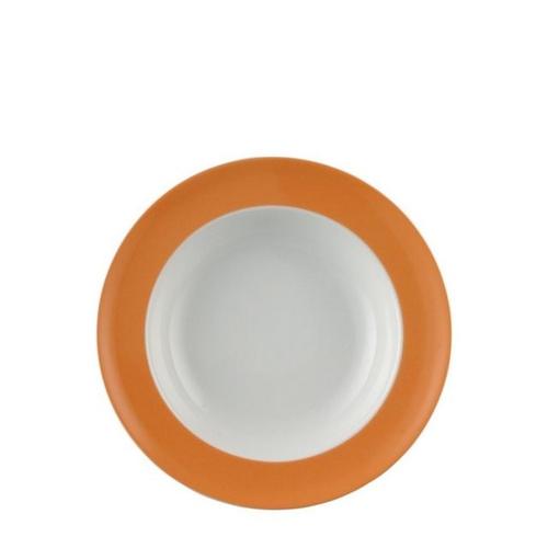 Thomas Porzellan Suppenteller »Sunny Day Orange Suppenteller 23 cm«, (1 Stück)