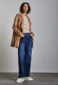 Gestreifter Sweater Beige 38