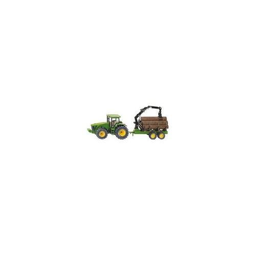 Siku 1954 Traktor mit Forstanhänger