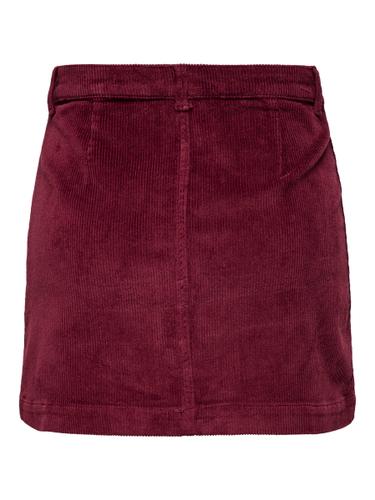 ONLAMAZING GLOBAL HW CORD SKIRT PNT NOOS S - Tawny Port