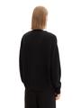 Cardigan mit V-Ausschnitt XL Regular Fit - Deep Black