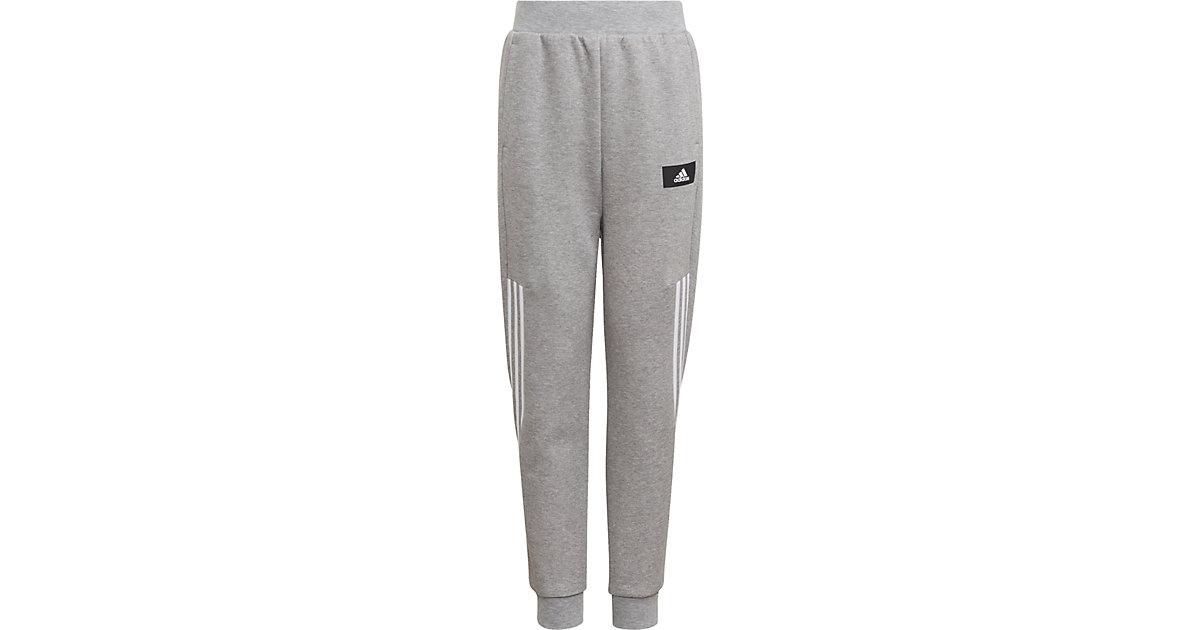 Trainingshose FI 3S TAP P grau/weiß Gr. 140 Jungen Kinder