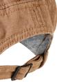 Military Cap aus reiner Baumwolle OS - Sepia Brown