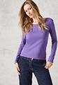 Shirt mit Rundhals L - Wild Lilac