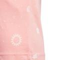adidas Kinder Style Sommer T-Shirt 110 in Rot