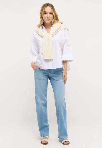 3502568-355 LIZ URBAN 38/28 WIDE LEG - Bleached Blue Used