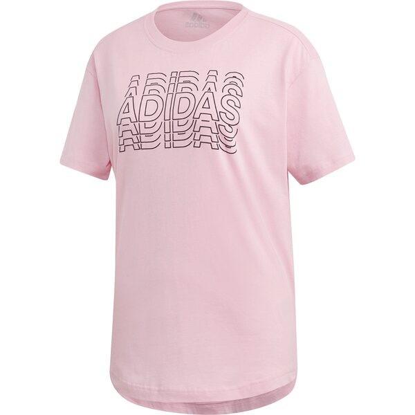 ADIDAS Damen T-Shirt Lineage ID S in Silber