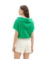 T-Shirt mit Kapuze XL Boxy Fit - Vibrant Light Green
