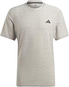 ADIDAS Herren Shirt TR-ES STRETCH T L in Grau