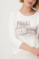 Shirt mit Taschen-Print 38 - Off-white