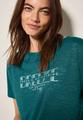 T-Shirt mit grafischem Print M - Green Lagoon