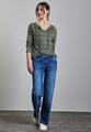 Bedrucktes Raglan Shirt Grün 40