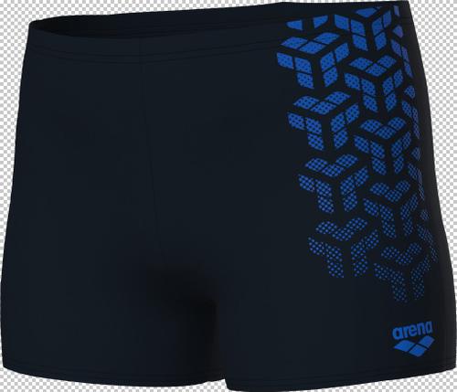 ARENA Kinder Badehose BOY'S KIKKO V SWIM SHORT GRAPHIC 164 in Schwarz