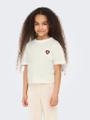 KOGANNA LIFE SS HEART TEE JRS Weiß 158/164