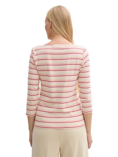 Langarmshirt mit Streifenmuster XL Regular Fit - Multicolor Regular Stripe