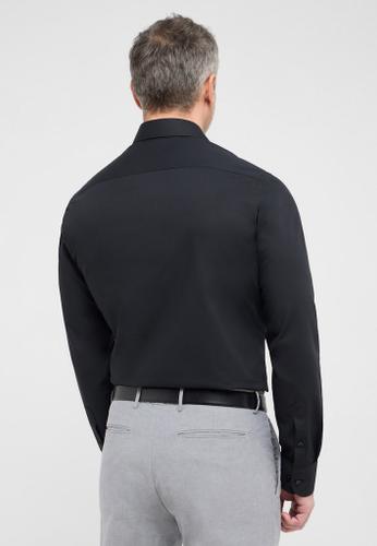 Performance Shirt Twill-Stretch Langarm Schwarz 38/Langarm - 67cm
