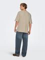 ONSGIVO REG 12 SS CREW KNIT NOOS L Normal geschnitten - String
