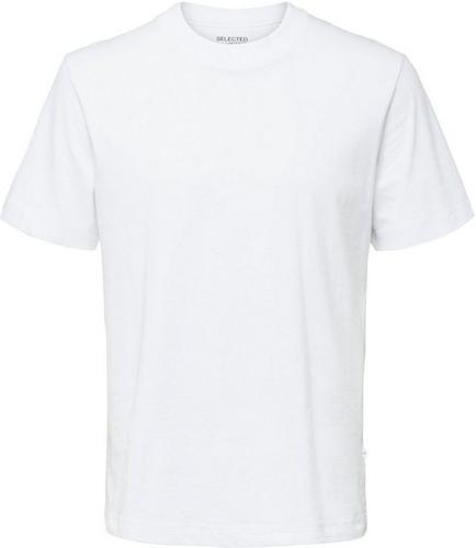 SLHCOLMAN SS O-NECK TEE NOOS L Locker geschnitten - Bright White