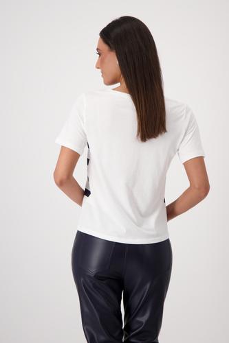 T-Shirt mit Schmuck 40 - Off-white