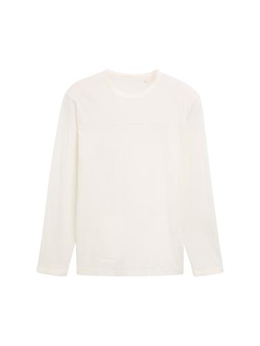 Langarmshirt mit Bio-Baumwolle XL Regular Fit - Off White