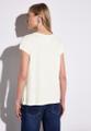 Shirt mit Wording Weiß 38