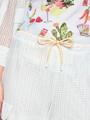 Hose WASHINGTON Wide Fit mit Lochmuster 36 - White