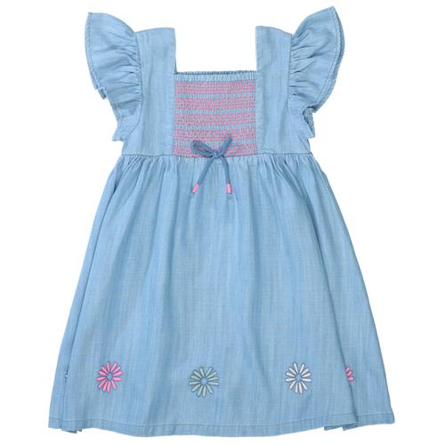 Md.-Kleid 92/98 - Light Blue Denim