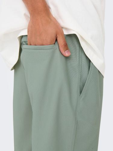ONSTEL LIFE PLIZZE SHORTS NOOS M Normal geschnitten - Iceberg Green