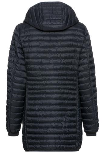 Steppjacke aus recyceltem Polyamid 46 Regular Fit - Navy