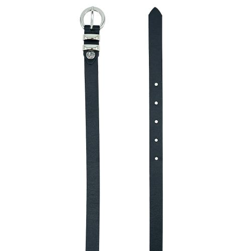Ledergürtel LINDENMANN Blau 90