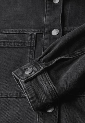 Jeansjacke mit Brusttaschen 34 - Black Washed