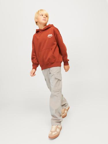 JPSTKANE JJBASIC CORDUROY CARGO JNR 152 Locker geschnitten - Moonbeam