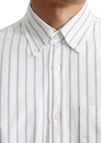 Oxford-Hemd shaped Mehrfarbig L
