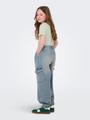 KOGANITS LIFE S/S CROPPED TOP JRS 134/140 Normal geschnitten - Antique White