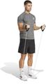 ADIDAS Herren Shirt Gym+ M in Grau